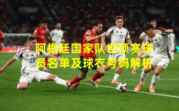 阿根廷国家队世预赛球员名单及球衣号码解析